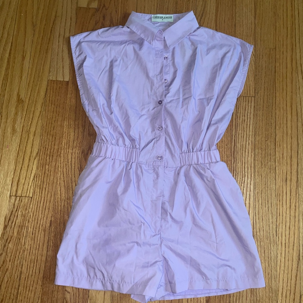 Lavender Romper